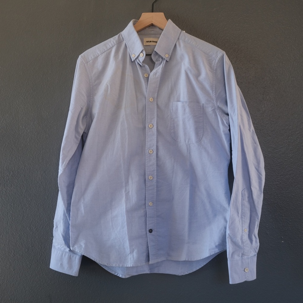 Taylor Stitch Jack Shirt - Blue Oxford - Size 38